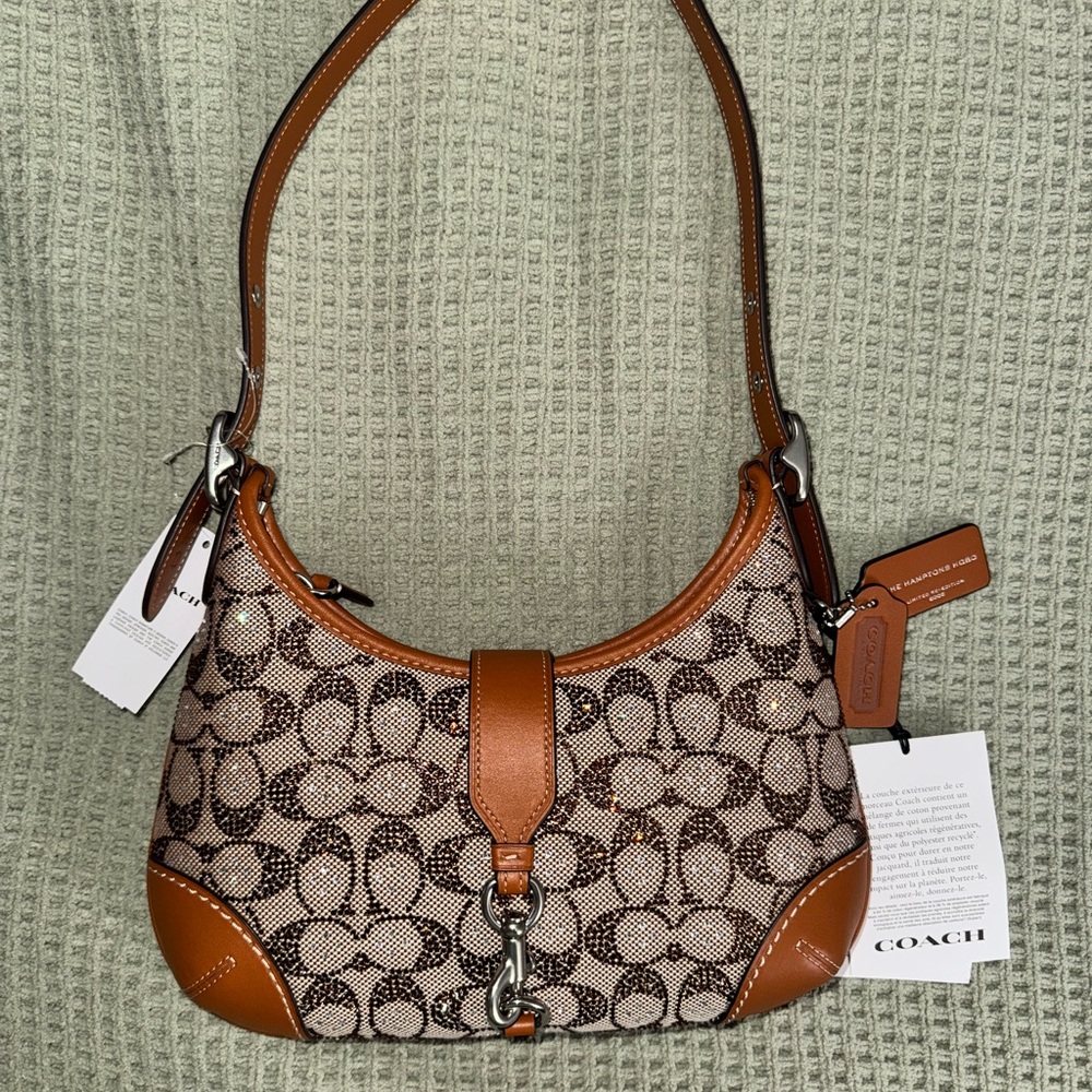 Coach Crystal Hobo Bag